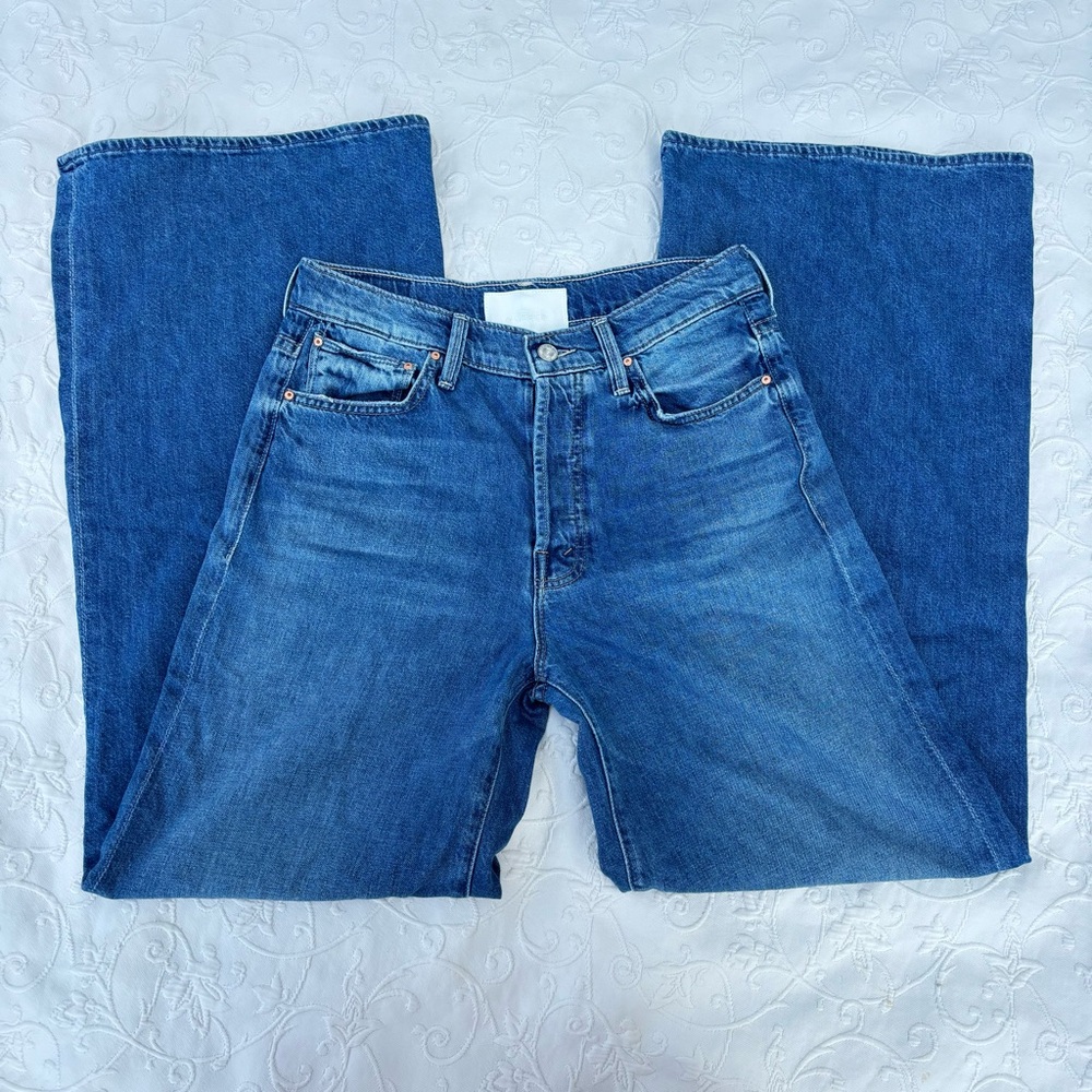 Mother - The Ditcher Roller Sneak Jean- Heart Throb Size 28